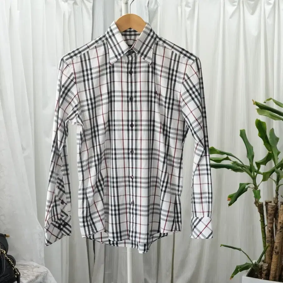 BURBERRY 블랙라벨 시그니처 체크 셔츠 2199