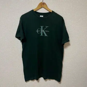 calvin klein jeans 90's 00's 로고 프린트 T셔츠