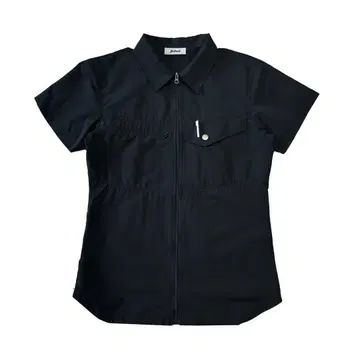 jichoi SS26 TRAINER ZIP SHIRT (BLACK)