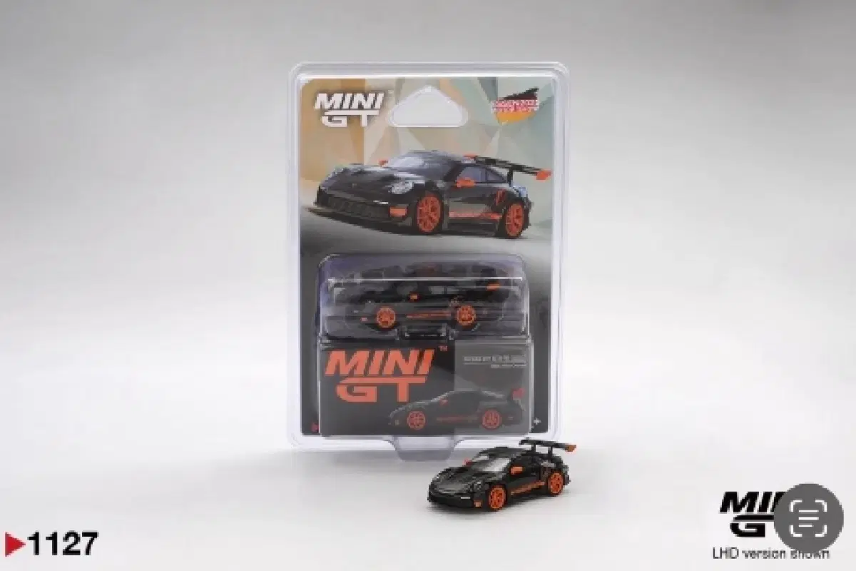 (구매)미니지티 포르쉐 911 GT3 RS 블랙 오렌지 1127