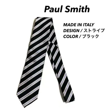 Paul Smith 넥타이 실크 스트라이프 이탈리아제