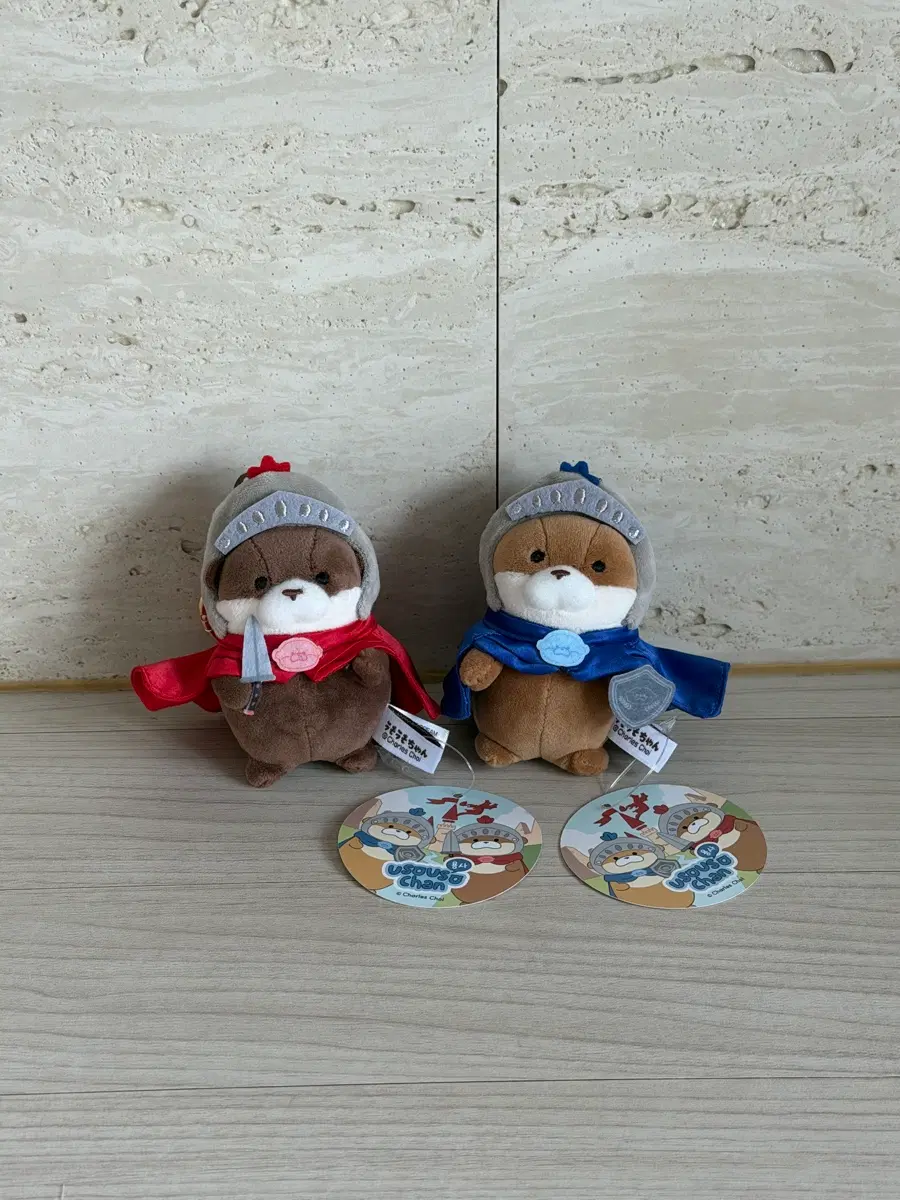 [일괄] 용사 우소우소 인형 키링 세트