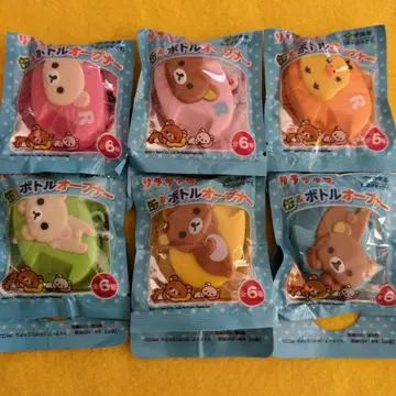 리락쿠마 캔&병따개 전 6종 세트