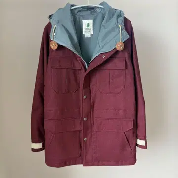 SIERRADESIGNS 플란넬 마운틴 파카 Burgundy/Gray