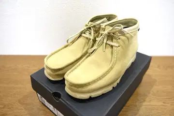 CLARKS ORIGINALS 왈라비 부츠 GTX UK8 메이플 스웨이드