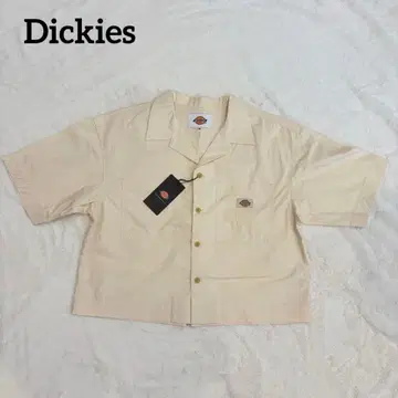 Dickies 오픈 카라 크롭 셔츠 택 포함 새상품