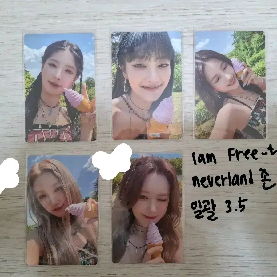 아이들 'Iam Free-ty' 콘서트 네버랜드존 포카