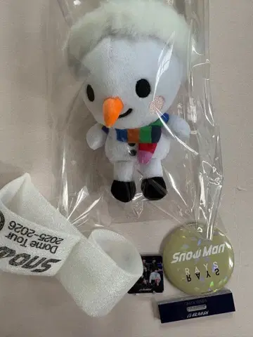 Snow Man 봉제 인형 마스코트 굿즈 세트