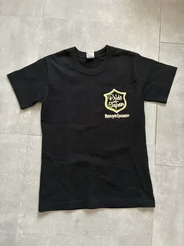 IRON HEART 블랙 프린트 T셔츠