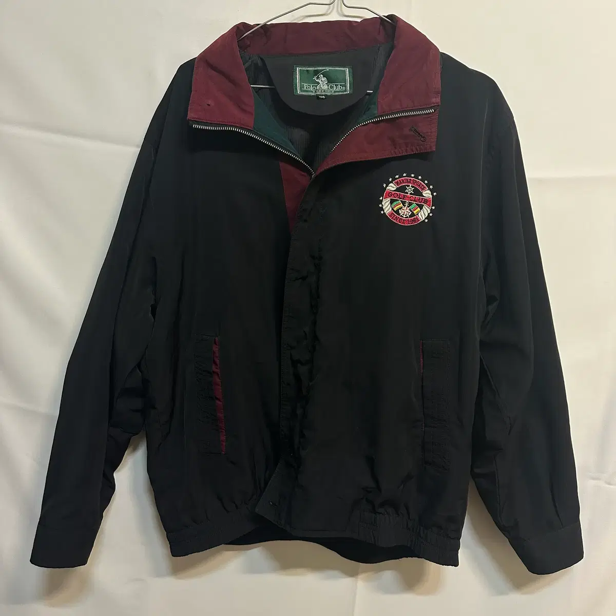 폴로 클럽 골프 자켓 블랙 105(XL)