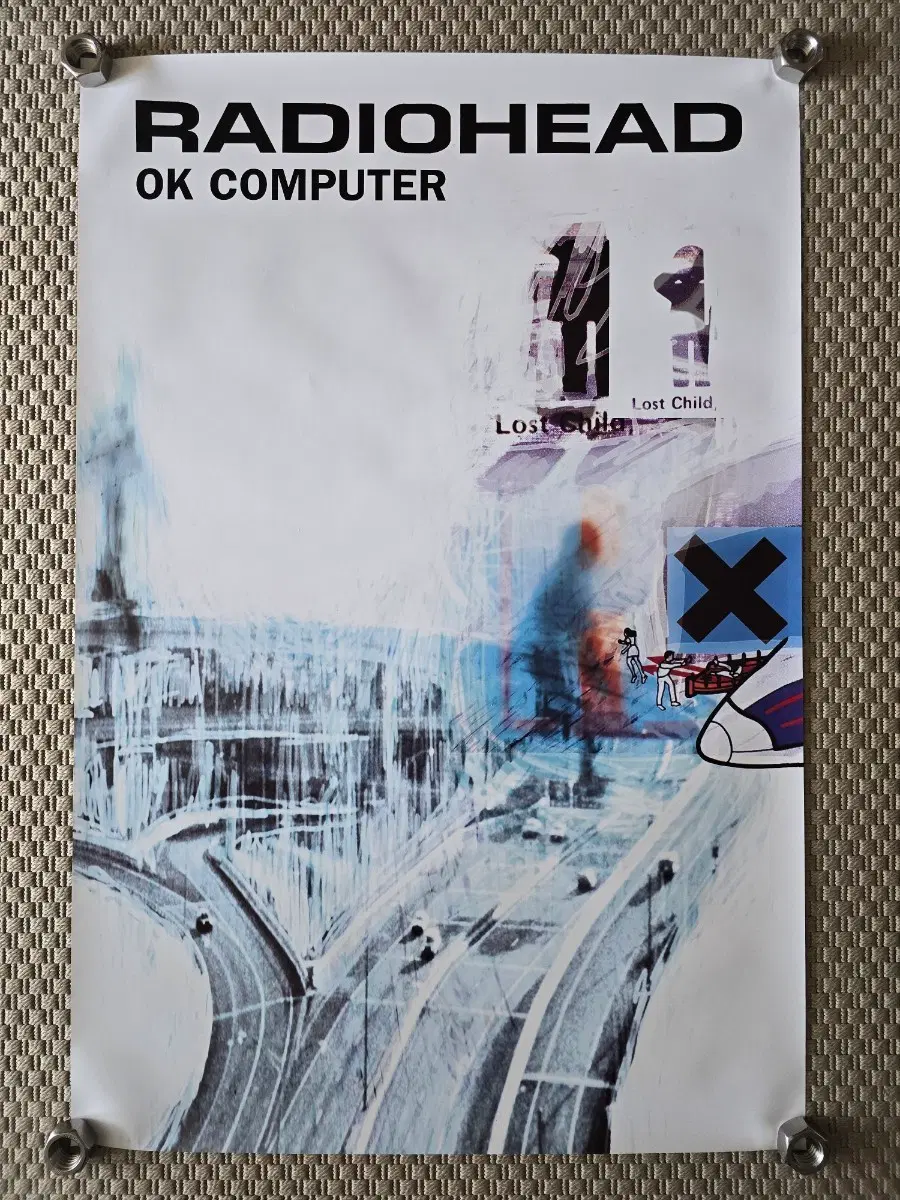 포스터 RADIOHEAD 라디오헤드 PROMO 대형 포스터