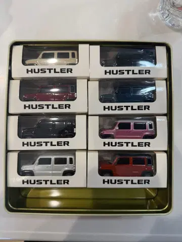 SUZUKI HUSTLER 미니카 8대 세트