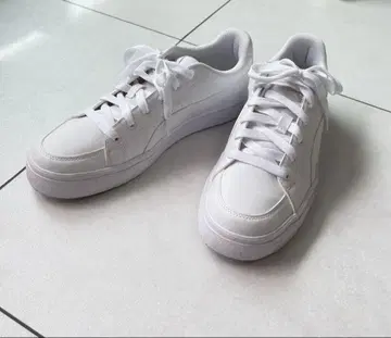 PUMA 남성용 스니커즈 화이트 26.5cm