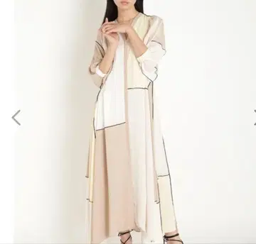 미사용에 가까운 FURFUR 7부 소매 원피스 롱 원피스