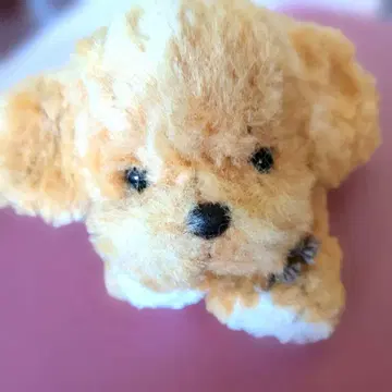 [ JOYFULMATES ] 강아지 봉제 인형 베이지 화이트