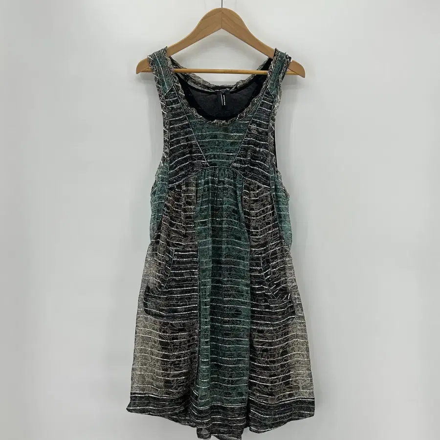[ISABEL MARANT] 이자벨마랑 보헤미안 시스루 슬리브리스 원피스