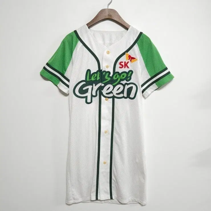 44~55)SK와이번스 Green 한정판 야구 유니폼 원피스