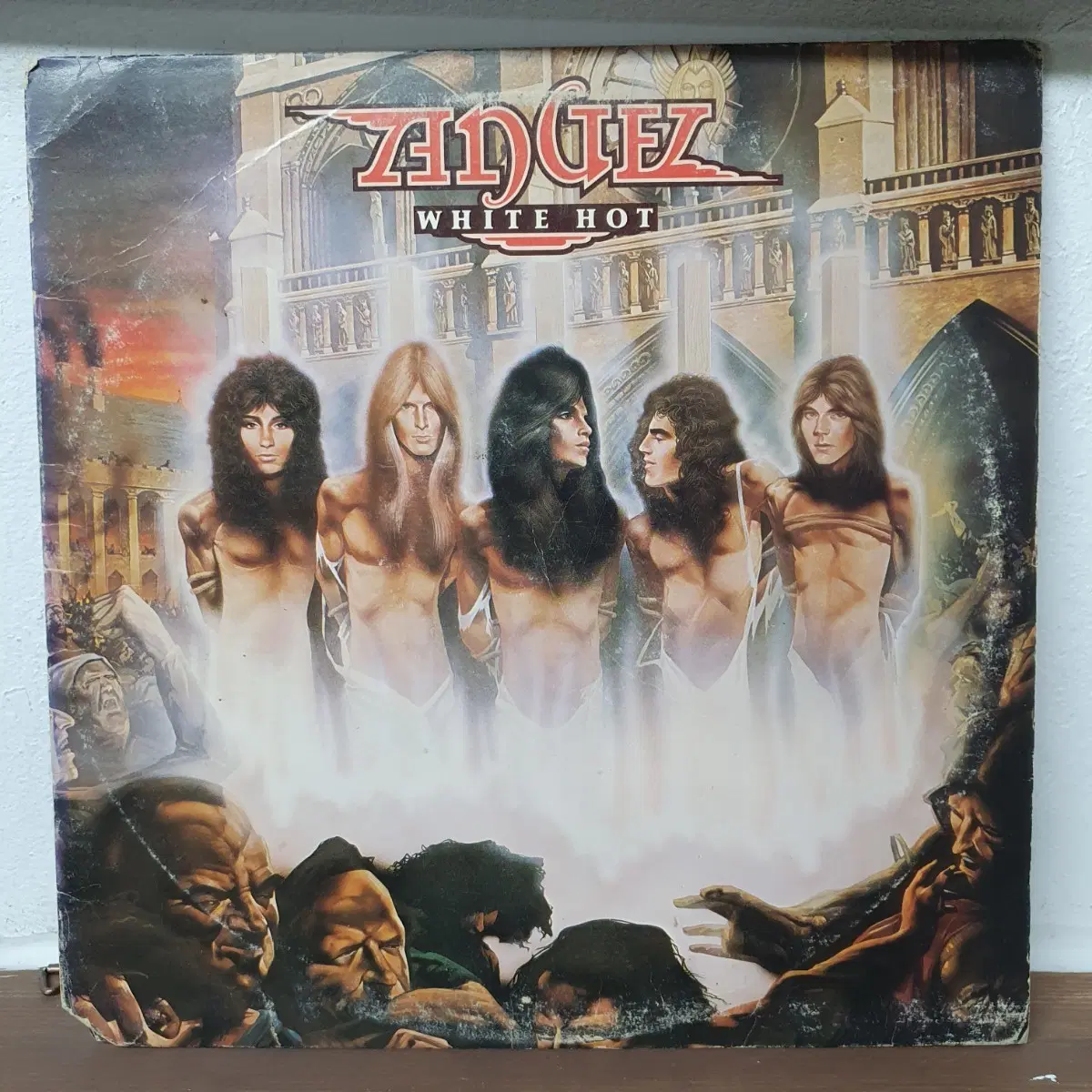 ANGEL LP WHITE HOT 1977 미국반