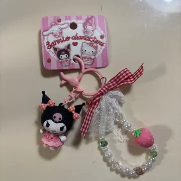Sanrio 쿠로미 키링 스트랩