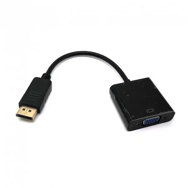 DisplayPort to VGA 무전원 영상 컨버터