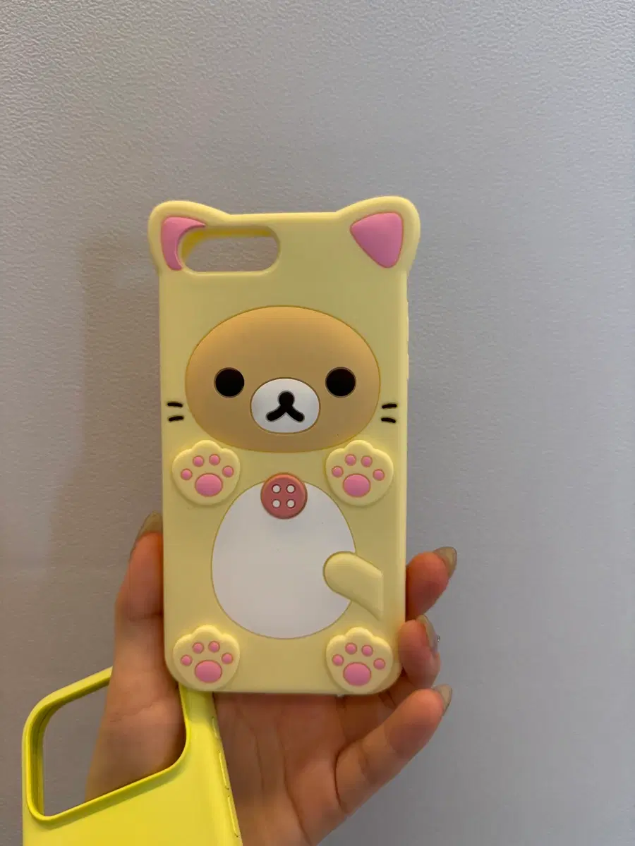 아이폰 7+ 코리락쿠마 케이스 실리콘