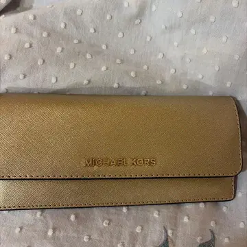 MICHAEL KORS 장지갑 골드