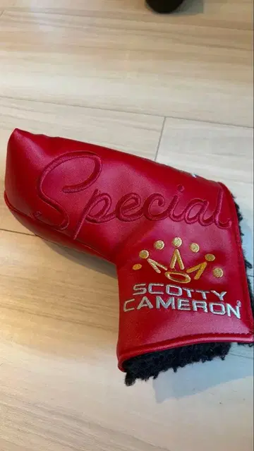 Scotty Cameron Special 퍼터용 골프헤드커버 레드
