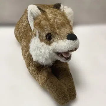 홋카이도 여우 봉제 인형 레트로