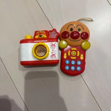 호빵맨 카메라, 핸드폰 2점 묶음 상품