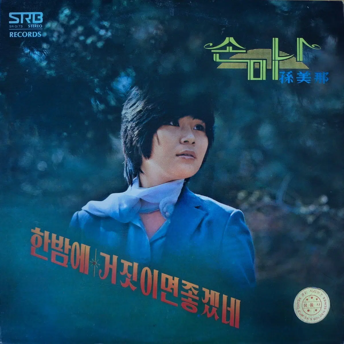 귀한음반/손미나 한밤에/거짓이면 좋겠네 LP