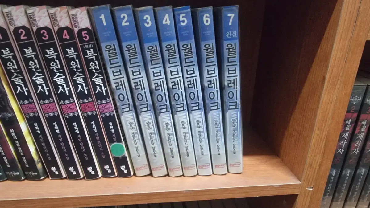 월드브레이크 1-7 완 이호섭 게임판타지 소설