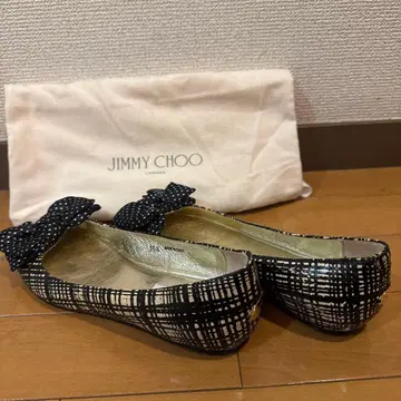 JIMMY CHOO 플랫슈즈 발레 슈즈 35.5