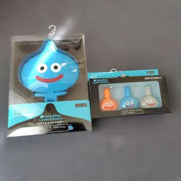 Smile Slime 핸드 거울 & 네일 3종 세트
