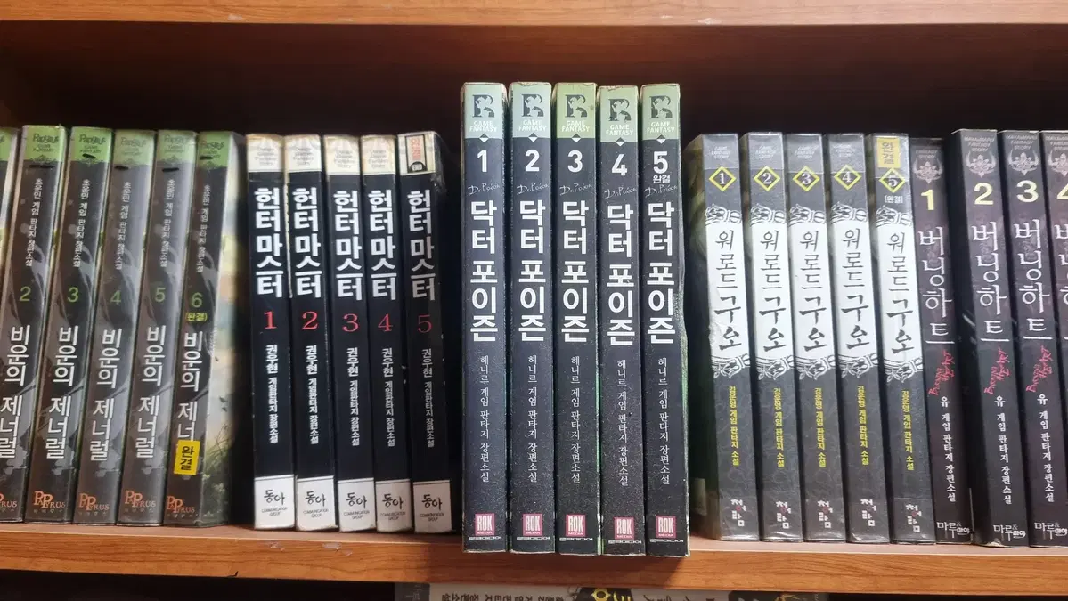 닥터포이즌 1-5 완 헤니르 게임판타지 소설
