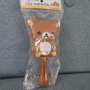 Rilakkuma 리락쿠마 곰 모양 헤어 브러쉬 미사용