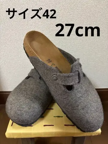 BIRKENSTOCK 사보 샌들 그레이 42 빌켄