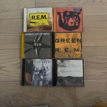 R.E.M. CD 6장 세트