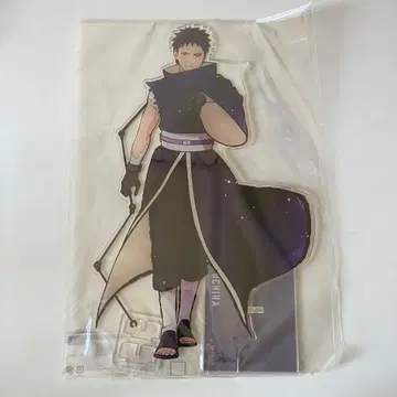 NARUTO 우치하 오비토 아크릴 메가 피규어 베이스 야드 도쿄