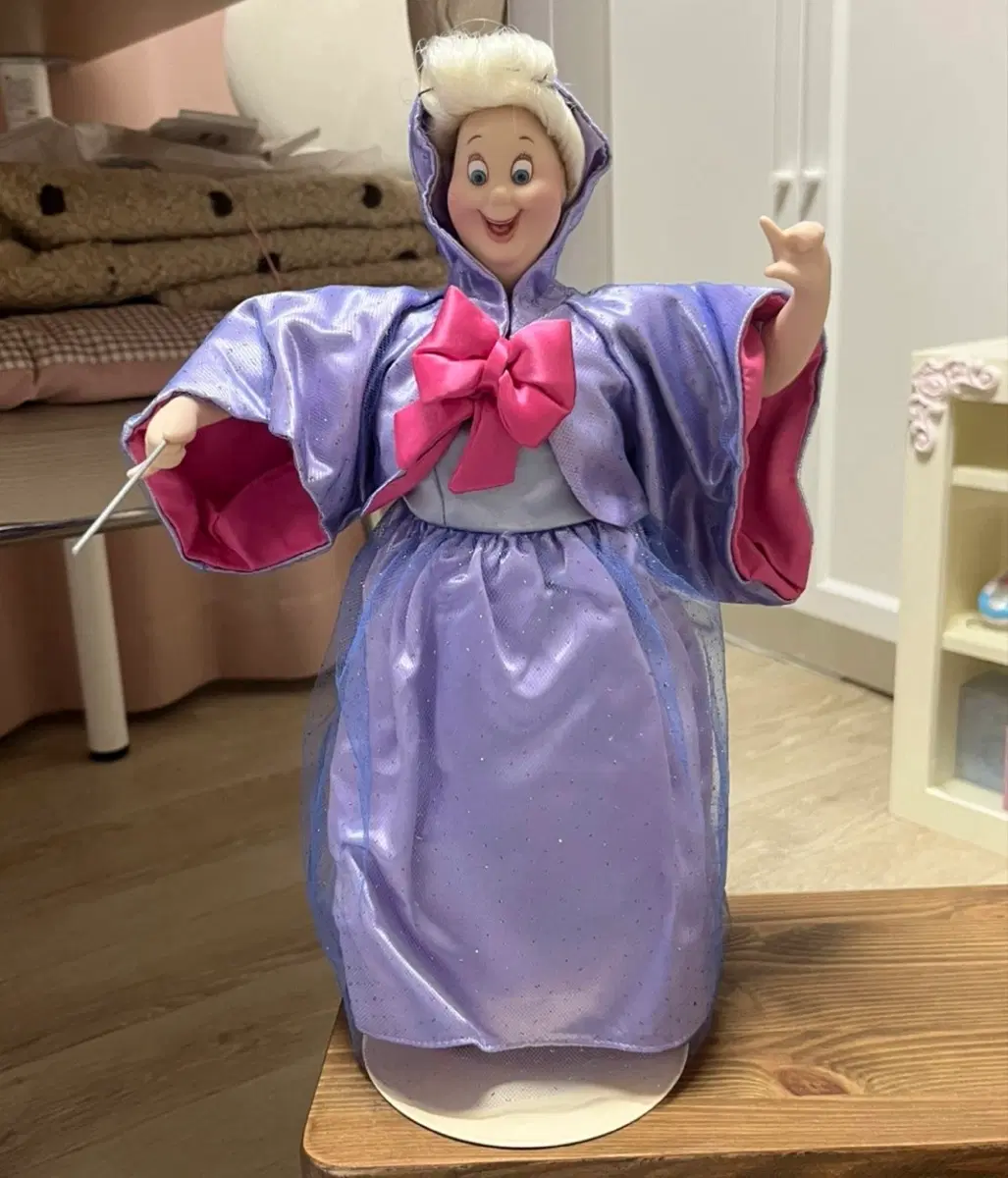 프랭클린민트 포쉐린돌 갓마더 요정할머니 신데렐라 인형 빈티지