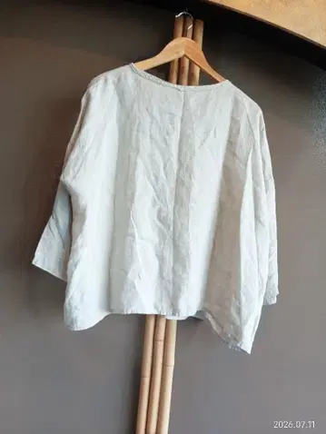 fog linen work 린넨 100% 블라우스