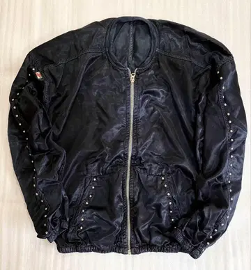 새상품 FREECITY 프리시티 satin bomber jacket