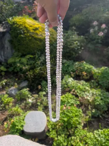 담수 진주 그레이 약 160cm