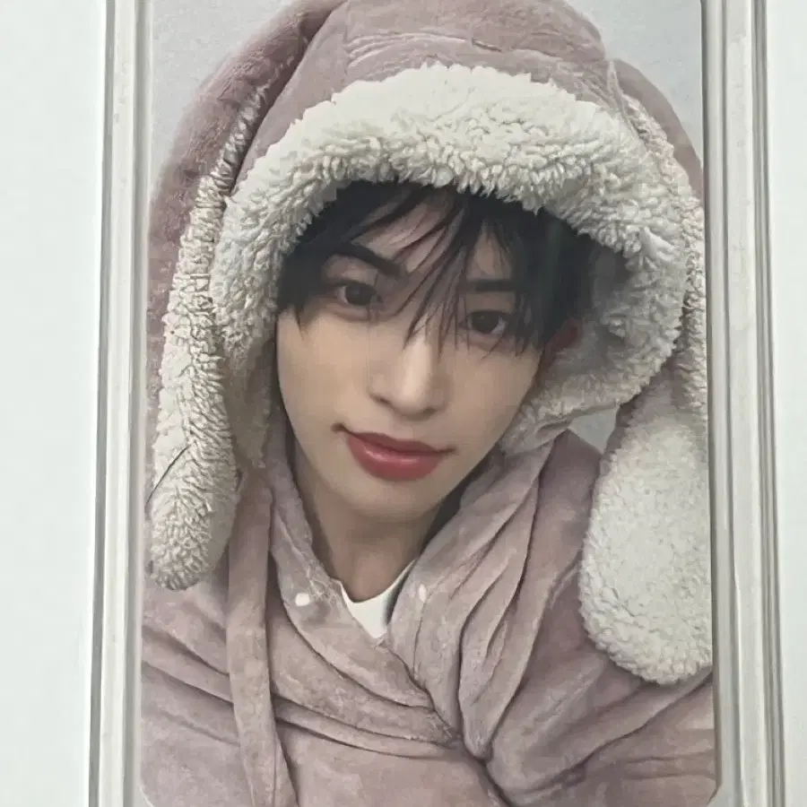 킥플립 민제 메이크스타 토끼담요 포카