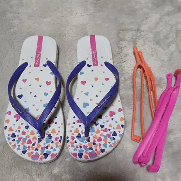 이파네마 IPANEMA 하트 비치 샌들 비치샌들 샌들 바다 수영장