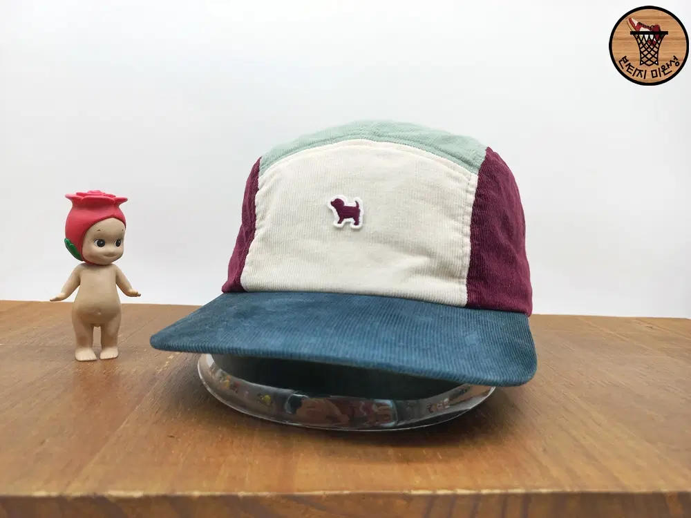 블루독 BLUEDOG 아동 코듀로이 강아지 골덴 캠프캡 멀티
