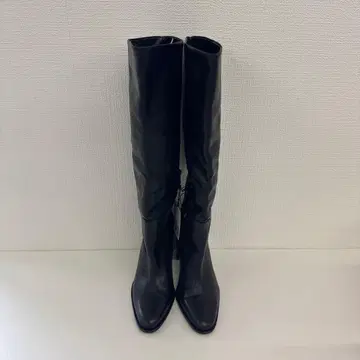 ZARA 여성용 롱 부츠 블랙 (X-23)