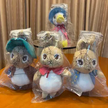 피터 래빗 봉제 인형 4종 세트