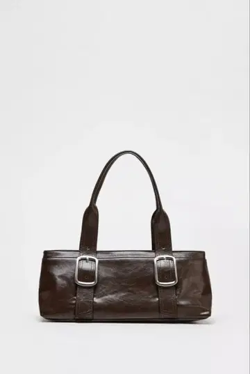 다크 브라운 ZARA 핸드백