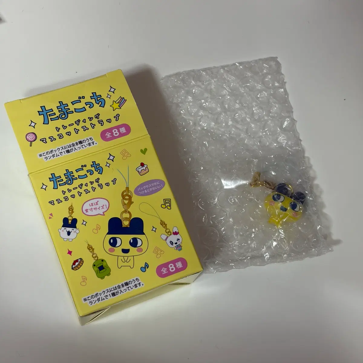 다마고치 트레이딩 마스코트 스트랩 키링 마메치