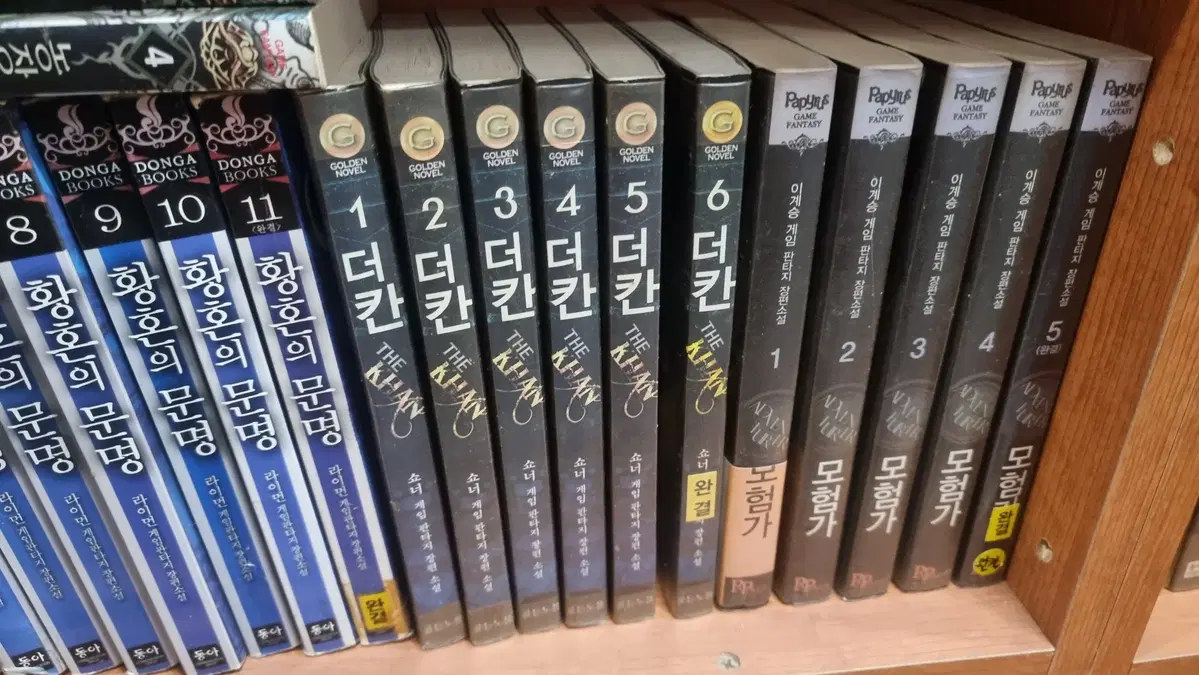 퍼펙트게이머 더칸 1-6 완 쇼너 게임판타지 소설